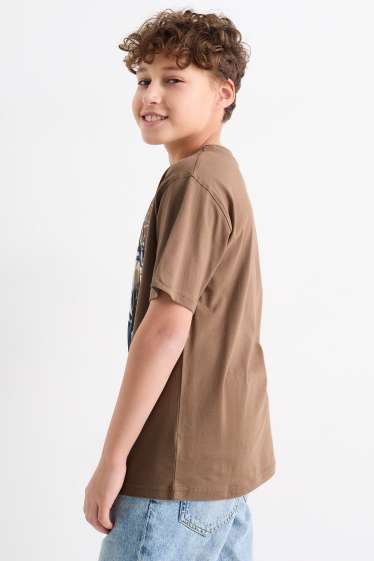 Enfants garçons - Singe - T-shirt - marron