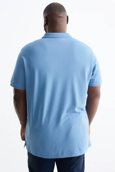 Bărbați - Tricou polo - albastru