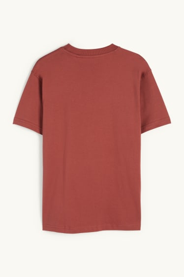 Enfants garçons - Ours basketteur - T-shirt - rouille