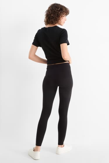 Dona - Paquet de 2 bàsics - leggings  - gris fosc