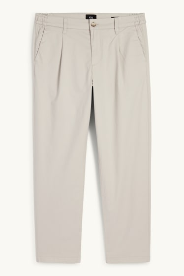 Bărbați - Chino - tapered fit - bej deschis