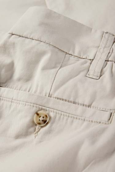 Bărbați - Chino - tapered fit - bej deschis