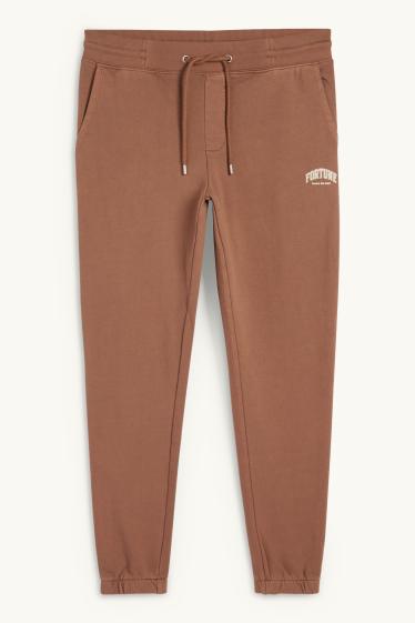 Herren - Jogginghose - braun