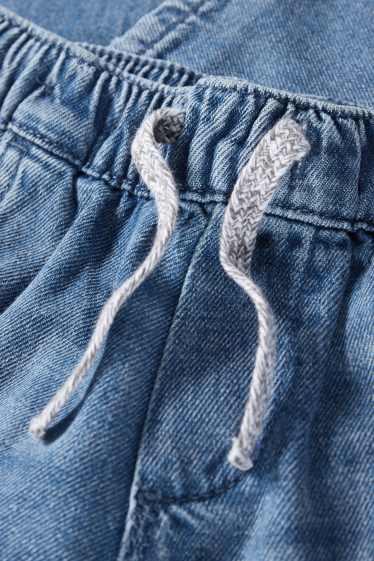 Copii - Băieți - Cargo jeans - denim-albastru