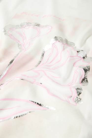 Women - T-shirt - cremewhite