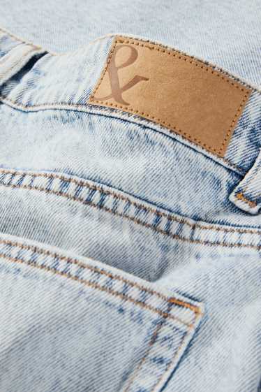 Femmes - Jean baggy - mid waist - jean bleu clair