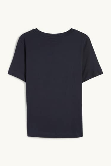 Damen - T-Shirt - dunkelblau