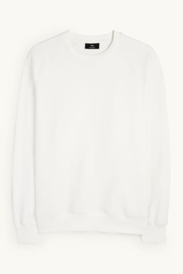 Hommes - Sweat - blanc crème