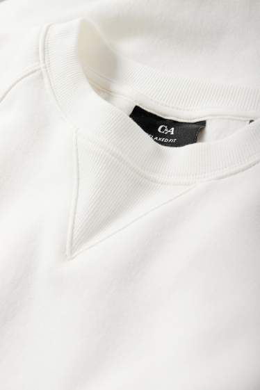 Hommes - Sweat - blanc crème