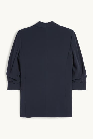 Dámské - Business blejzr - relaxed fit - tmavomodrá