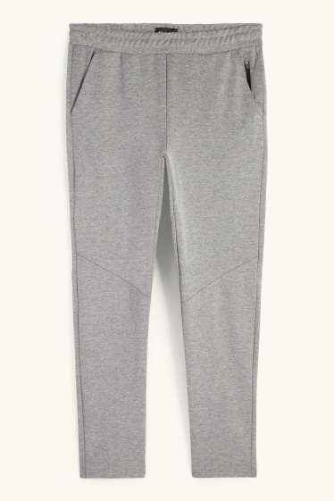 Uomo - Pantaloni sportivi tecnici - grigio chiaro