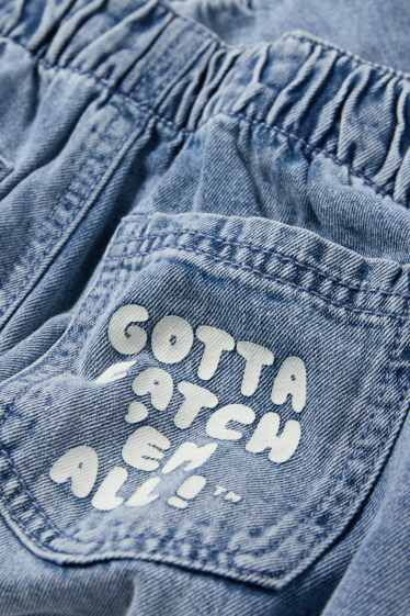 Children Boys - Pokémon - Pikachu - straight jeans - denim-light blue