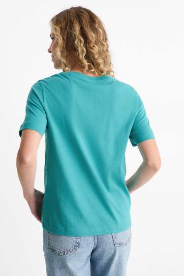 Femmes - Lot de 2 - T-shirt  - turquoise