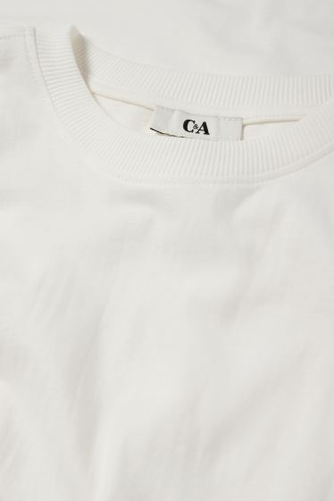 Damen - T-Shirt - weiss