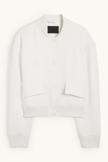 Femmes - Blouson - blanc crème