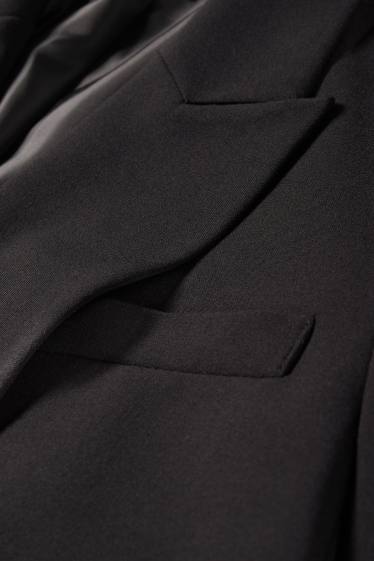 Dámské - Krátký blejzr - relaxed fit - černá