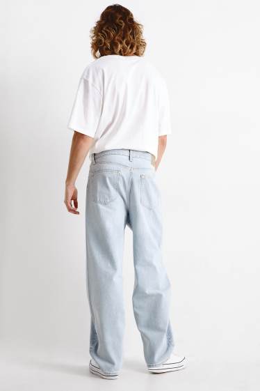 Herren - Baggy Jeans - helljeansblau