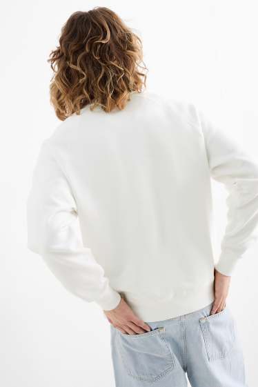 Hommes - Sweat - blanc crème