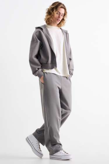 Heren - Joggingbroek - donkergrijs