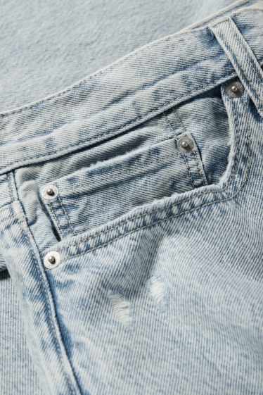 Herren - Wide Leg Jeans - helljeansblau