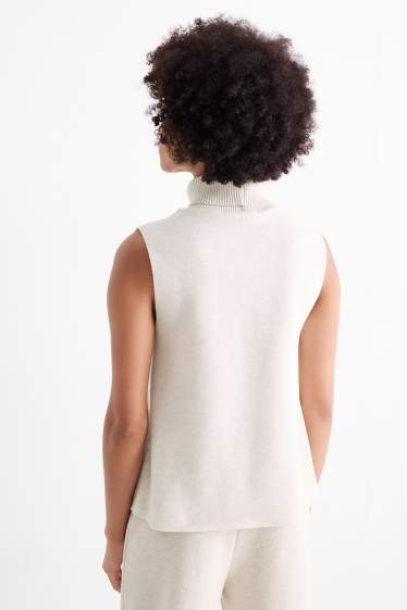 Women - Slipover - light beige