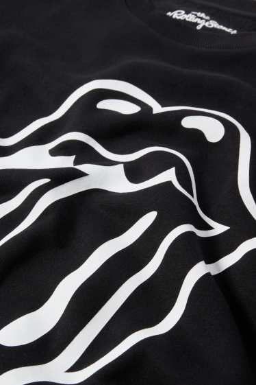 Herren - Sweatshirt - Rolling Stones - schwarz
