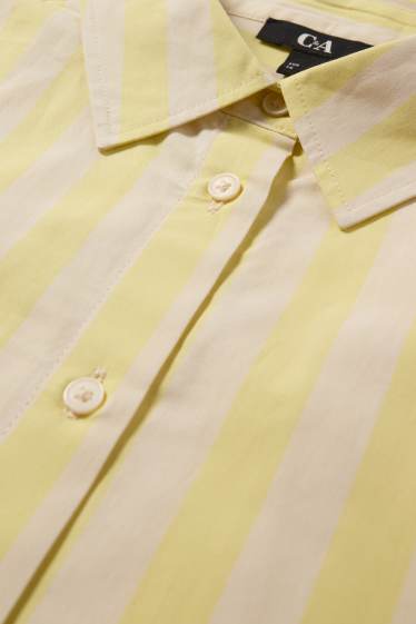 Dona - Brusa - de ratlles - groc