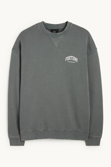 Hommes - Sweat - gris