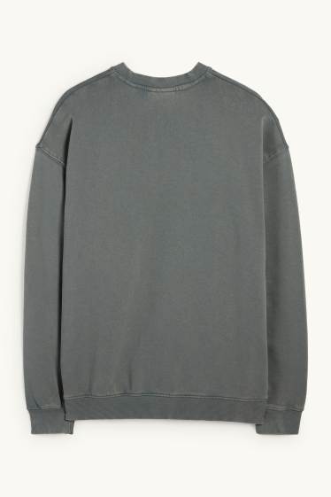 Hommes - Sweat - gris