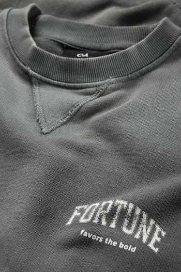 Hommes - Sweat - gris