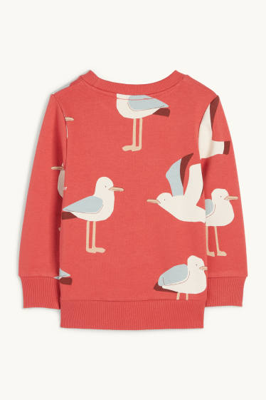 Kinderen: jongens - Meeuwen - sweatshirt - rood