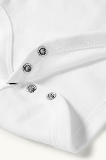 Unisex - Multipack 5er - Baby-Body - weiß