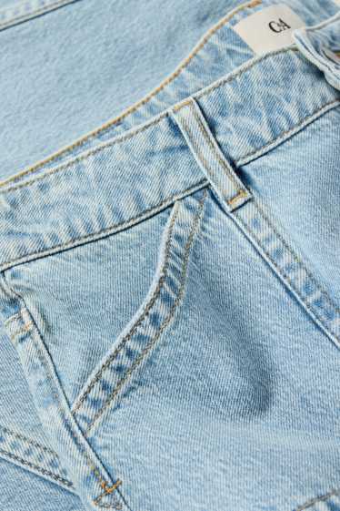 Donna - Jeans svasati a gamba larga - vita media - jeans azzurro