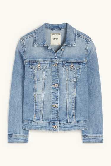 Children Girls - Denim jacket - denim-light blue