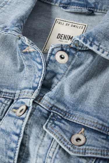Children Girls - Denim jacket - denim-light blue