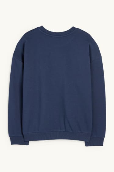 Niñas - Lilo & Stitch - sudadera - azul oscuro