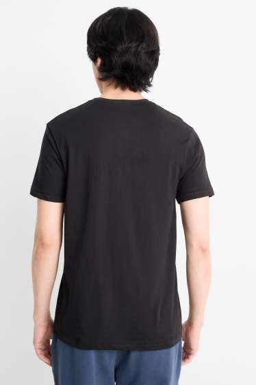 Uomo - Confezione da 3 - maglia intima - seamless - nero