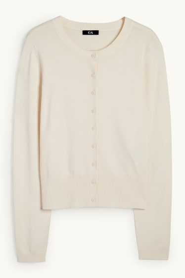 Women - Cardigan - creme