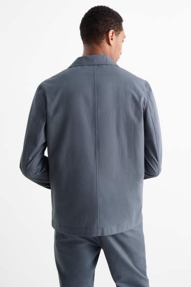 Home - Americana combinable - oversized - blau fosc