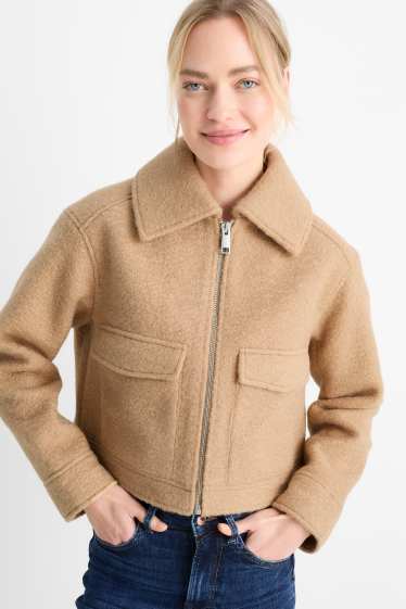 Femmes - Veste - beige