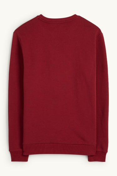 Men - Sweatshirt - Coca-Cola - bordeaux