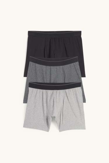 Herren - Multipack 3er - Trunks - schwarz