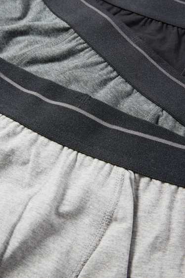 Herren - Multipack 3er - Trunks - schwarz