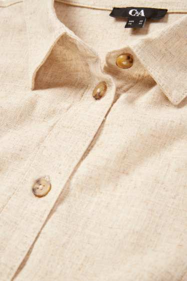 Dames - Blouse - licht beige