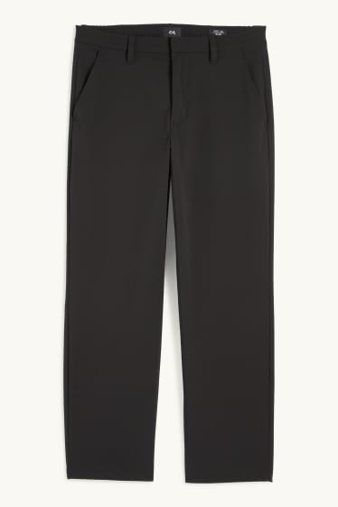 Herren - Chino - Relaxed Fit - schwarz