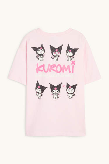 Nena - Kuromi - samarreta de màniga curta - rosa