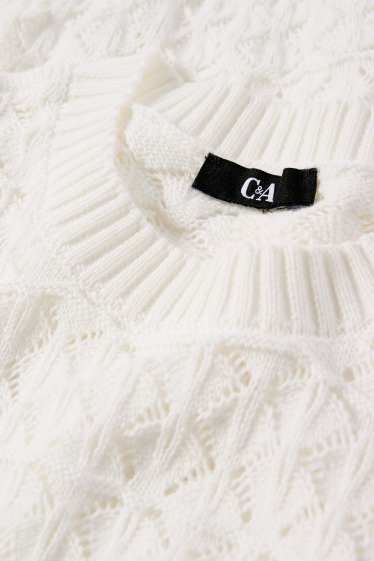 Femmes - Pull - blanc crème