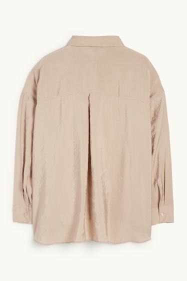 Women - Blouse - beige