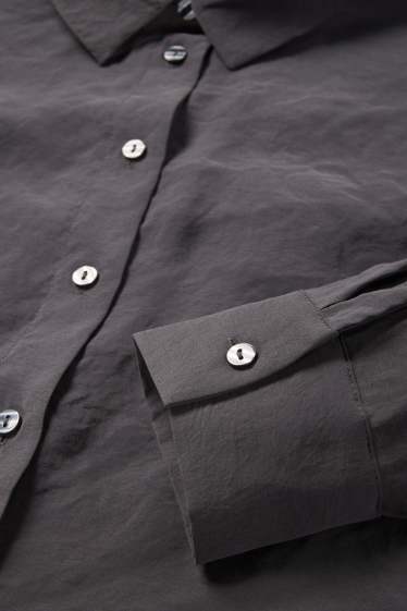 Women - Blouse - dark gray
