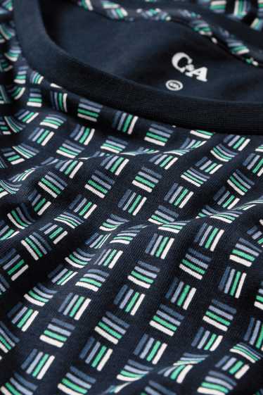 Home - Pijama - blau fosc